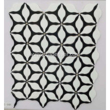 Black and White Mosaic Stone Tiles